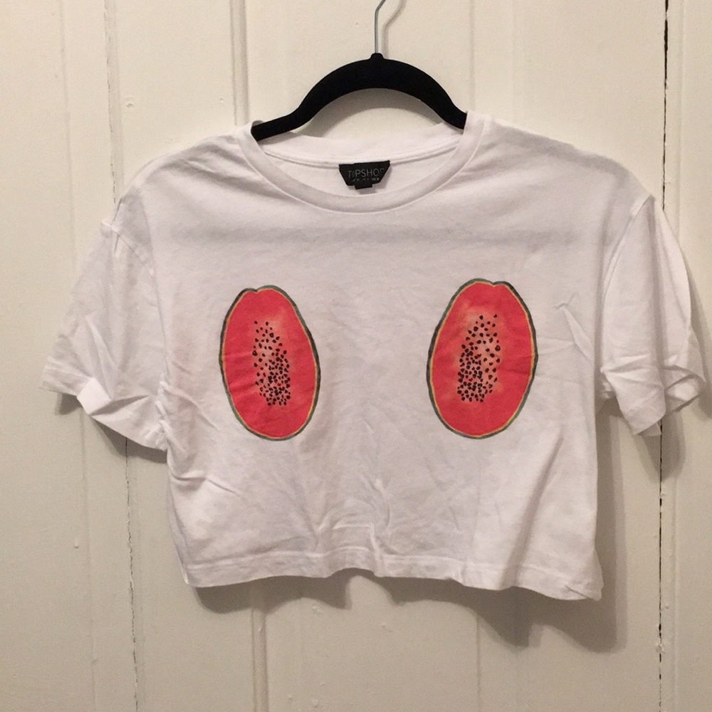 Watermelon crop top